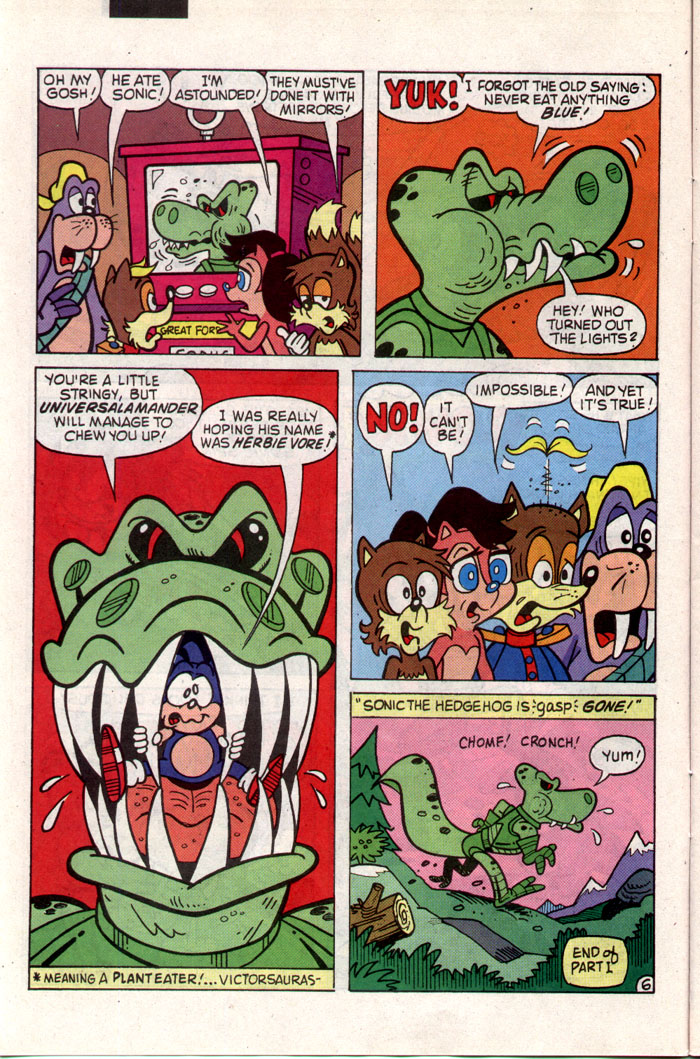 Sonic - Archie Adventure Series November 1993 Page 6